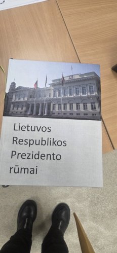 Centro bibliotekoje – knygos „Lietuvos Respublikos Prezidento rūmai“ pristatymas